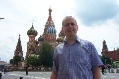  MG outside St Basil's Cathedral 