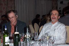  Daan Frenkel & Jacob Klein at conference dinner