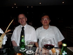  MG and Professor Arnold Yang